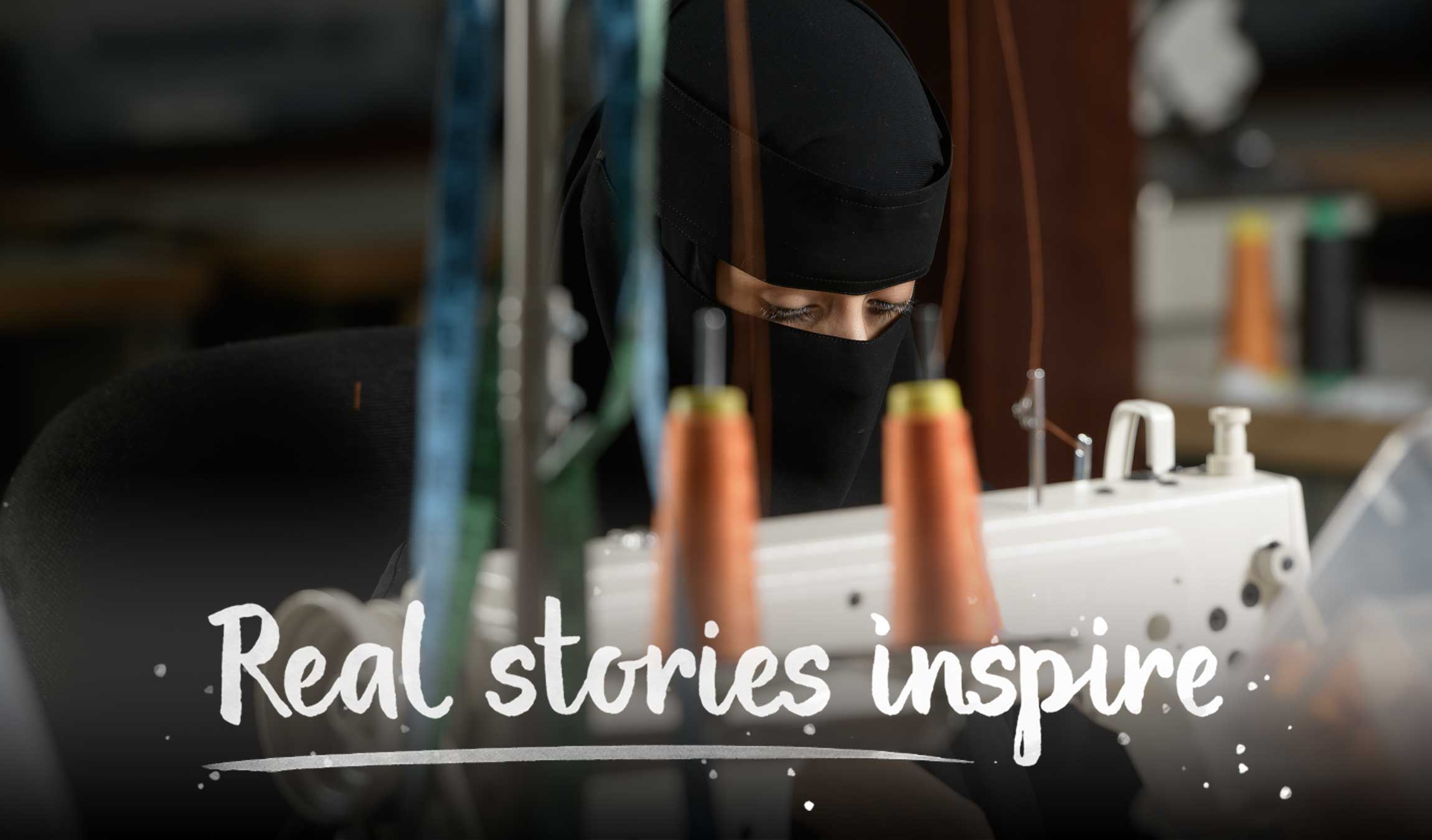 Real stories inspire - An indomitable spirit