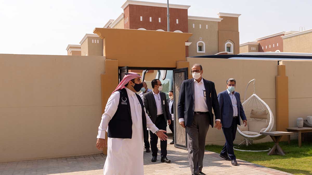 SVP Nabeel Jama visits AlMutrafiyah Housing in Jubail 