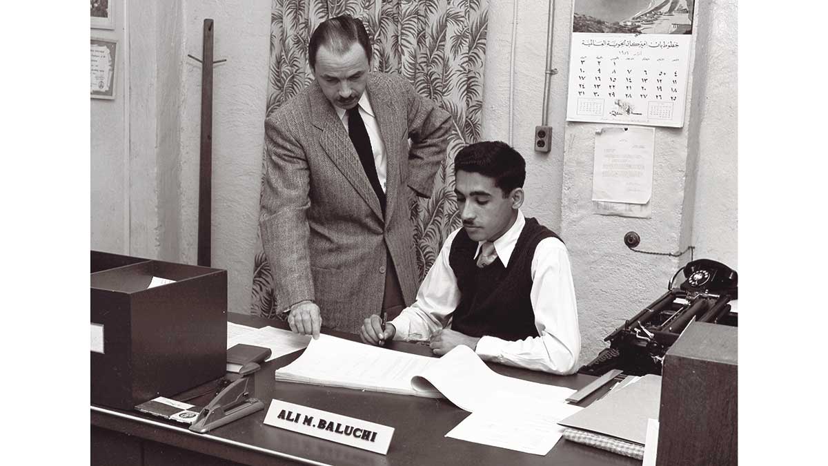 Ali AlBlushi early years in Aramco