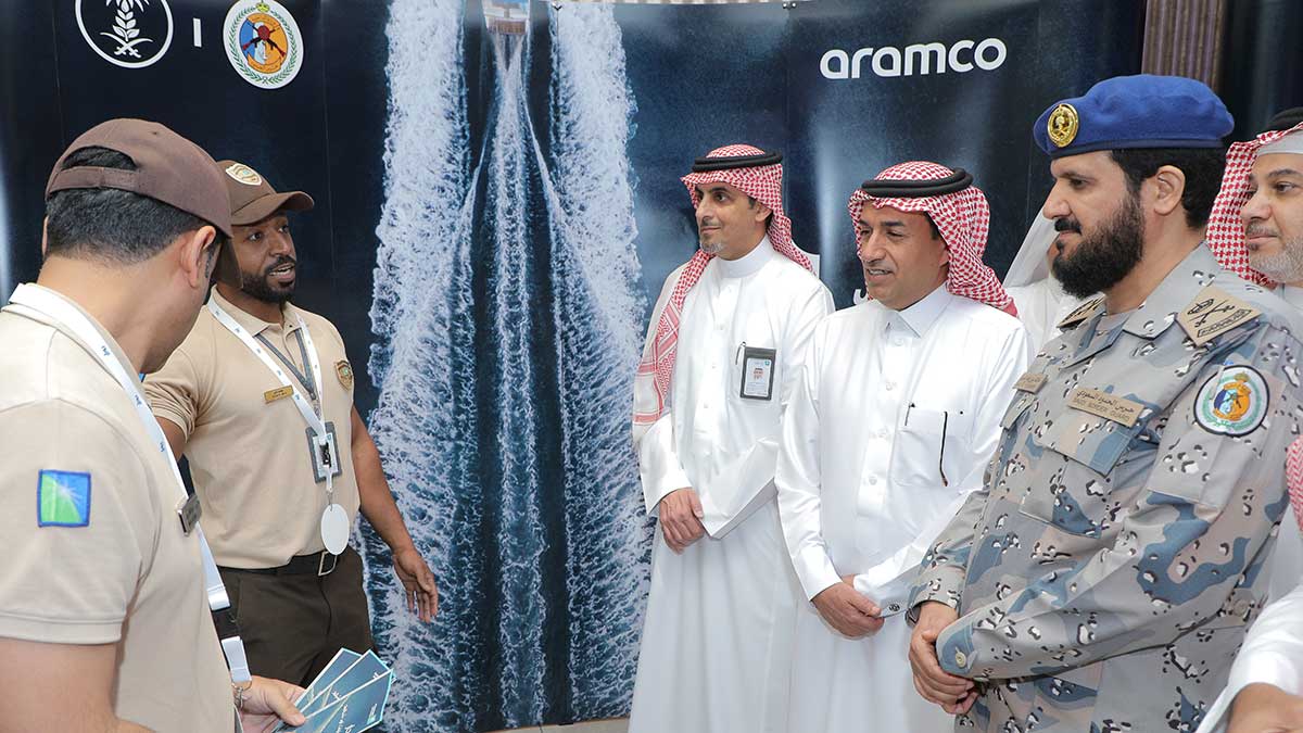 Aramco booth