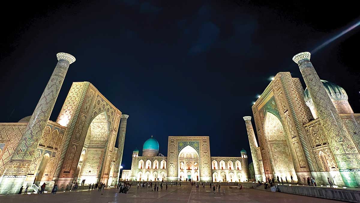 Samarkand Registan square