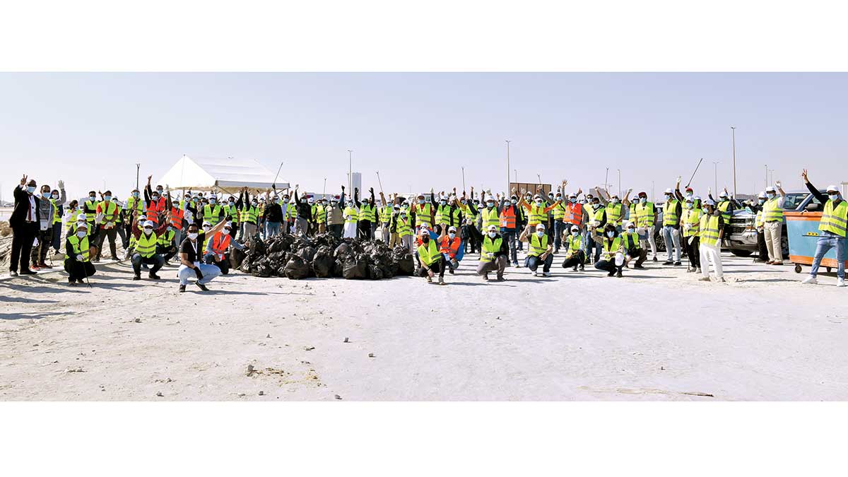 Challenge accepted: cleanup on al-Khobar Corniche