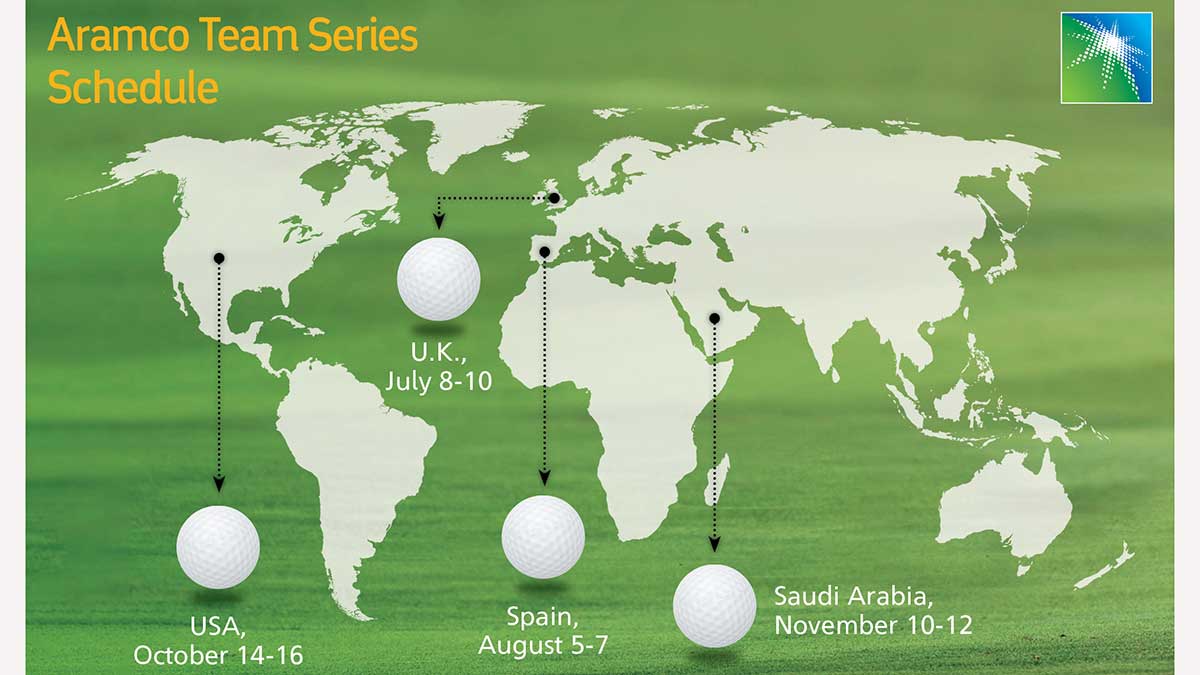 Aramco Teams Series Women's Golf empowerment