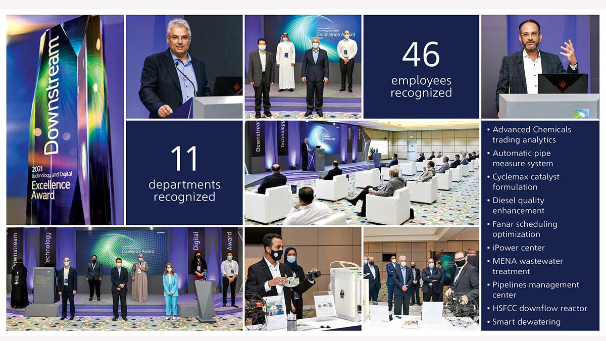 Aramco Downstream Technology and Digital Excellence Awards