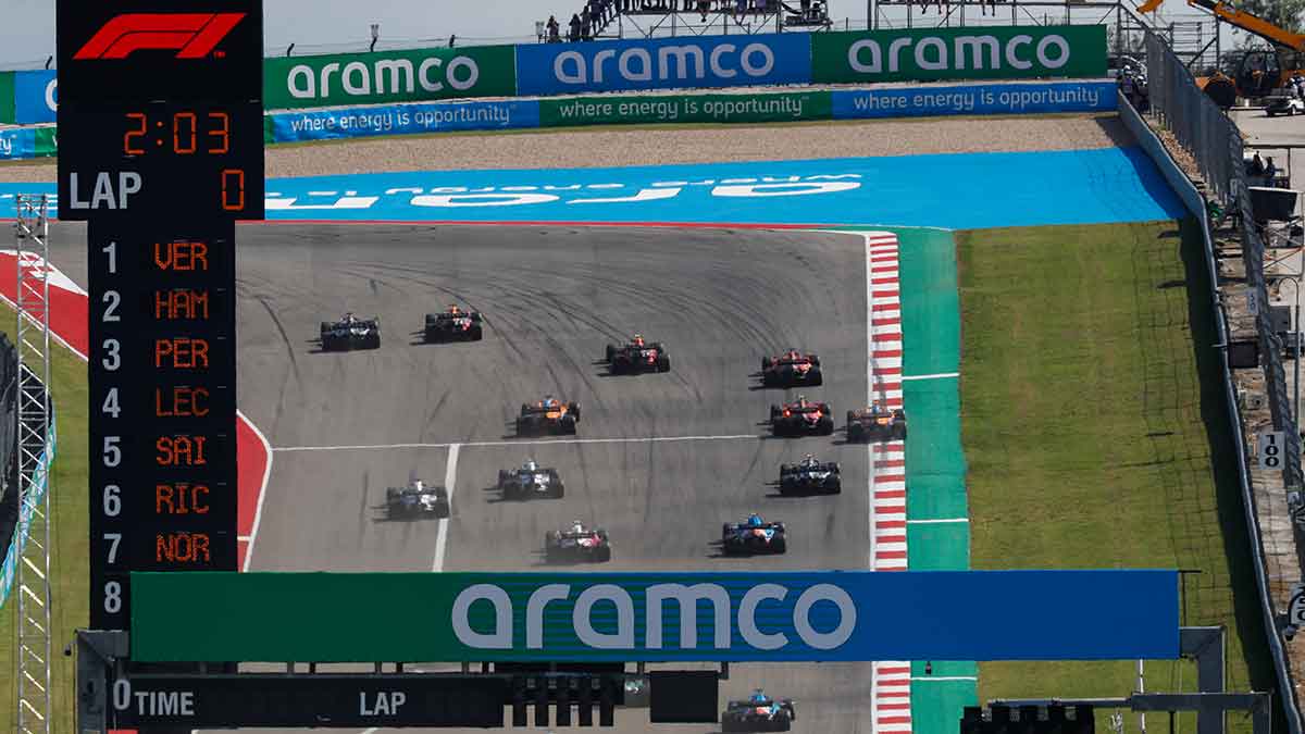 Aramco brings the energy to U.S. Grand Prix