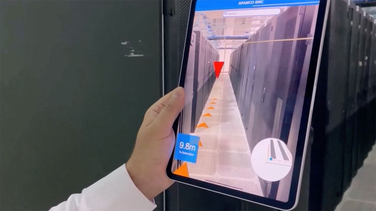 Aramco Virtual Reality IT Corporate Data Center assets