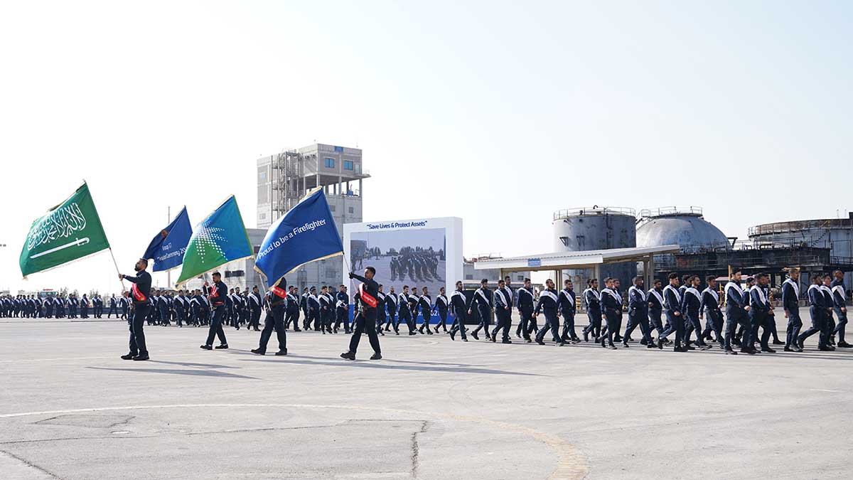 Fire Protection Department graduation in Ju'aymah