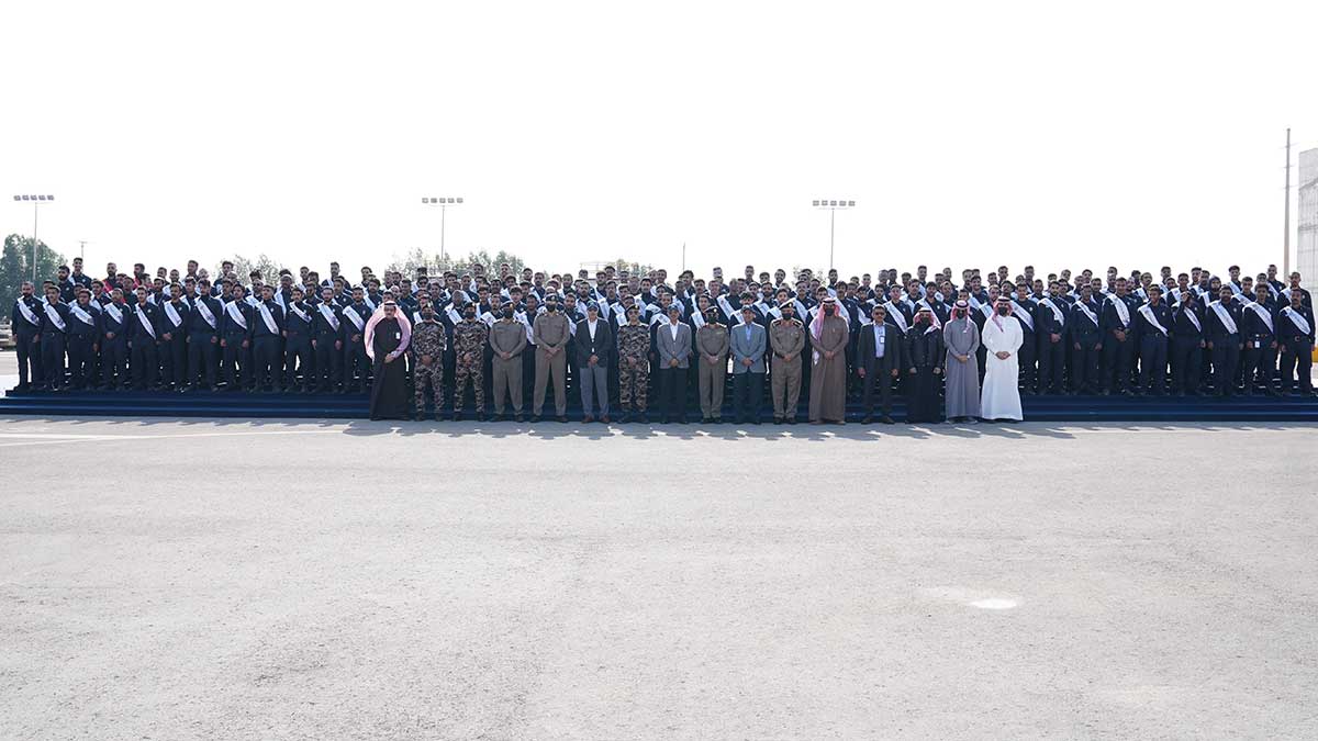 Fire Protection Department graduation in Ju'aymah