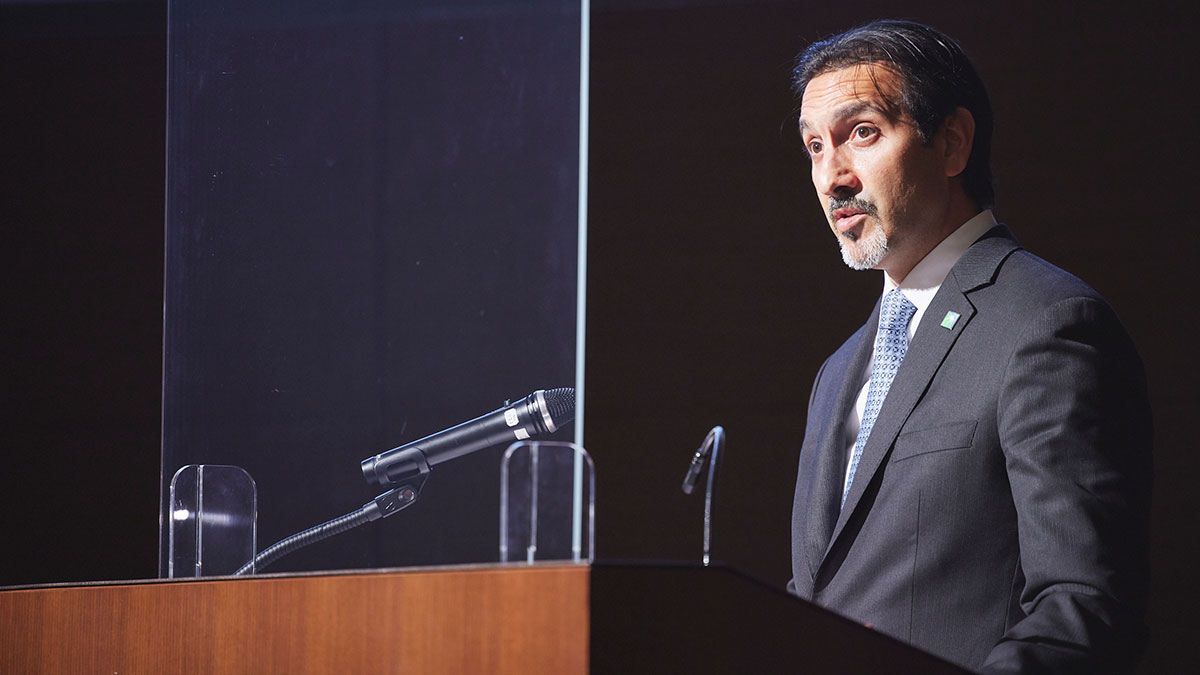 Omar M. Al-Mudi speaks at Aramco Asia Japan roadshow promoting Saudi business opportunities