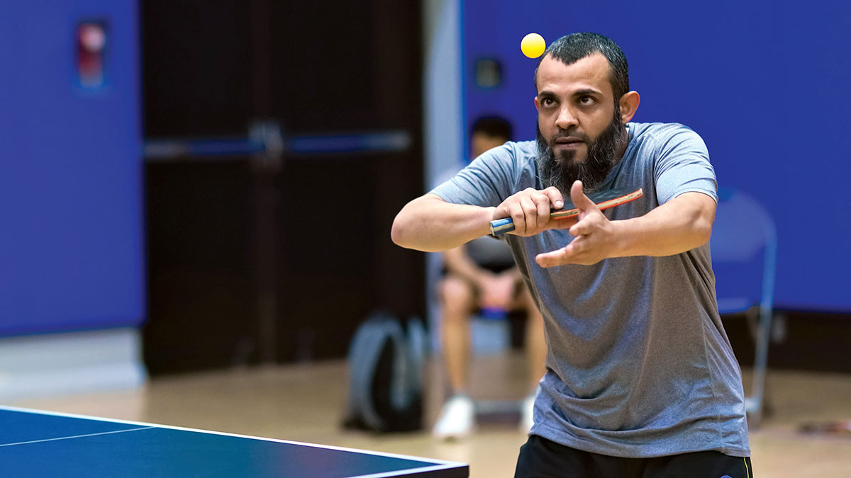 Aramco Community Championships Turki Al-Luhaibi table tennis 