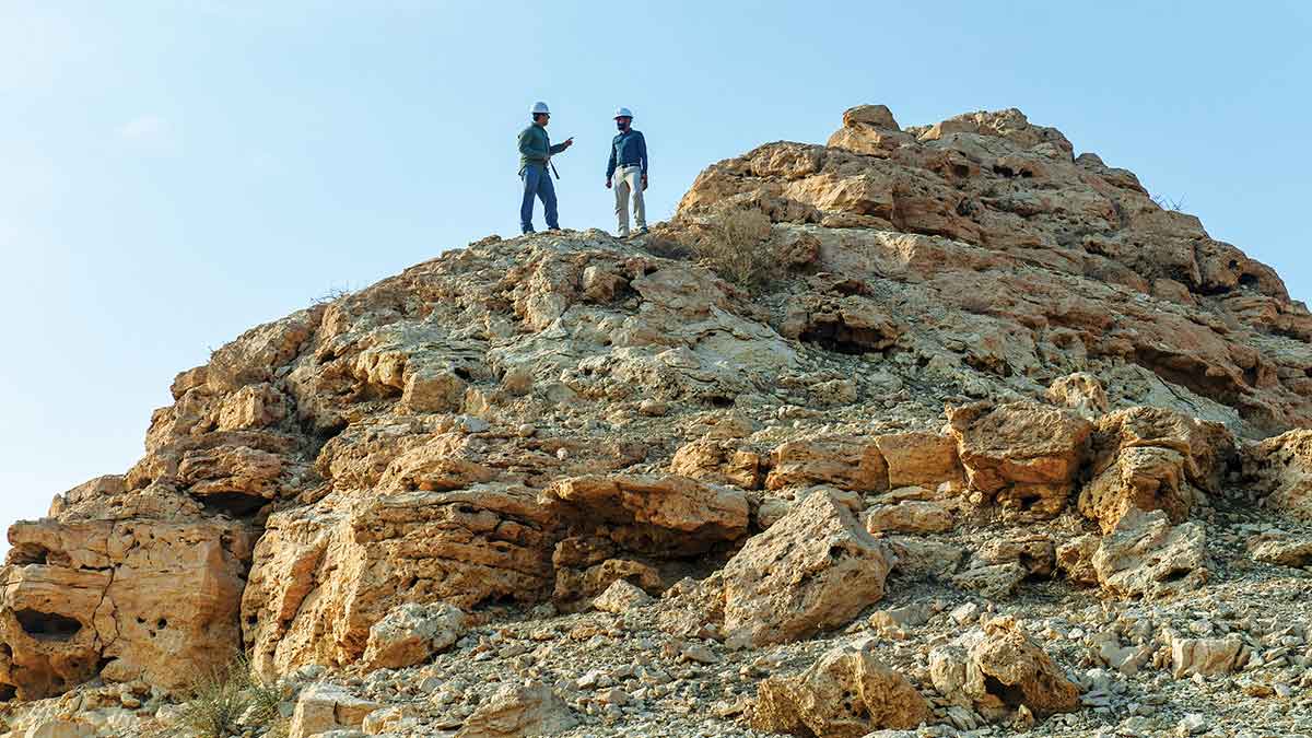 Aramco Geological Outcrops