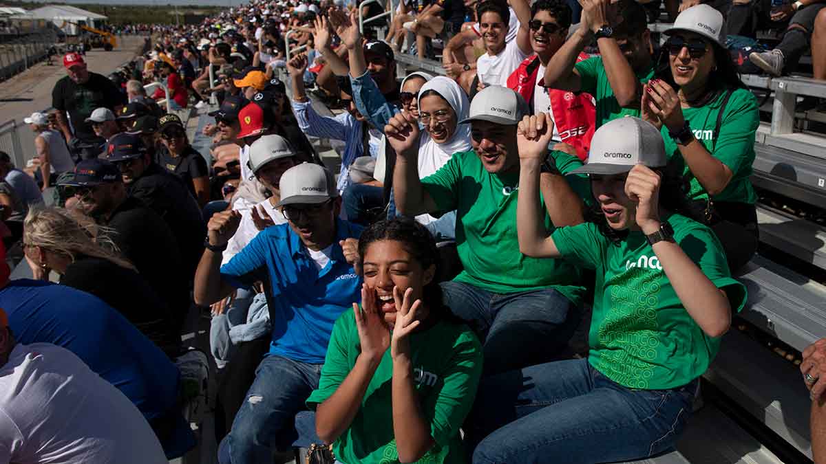 Formula 1 Aramco U.S. Grand Prix crowd