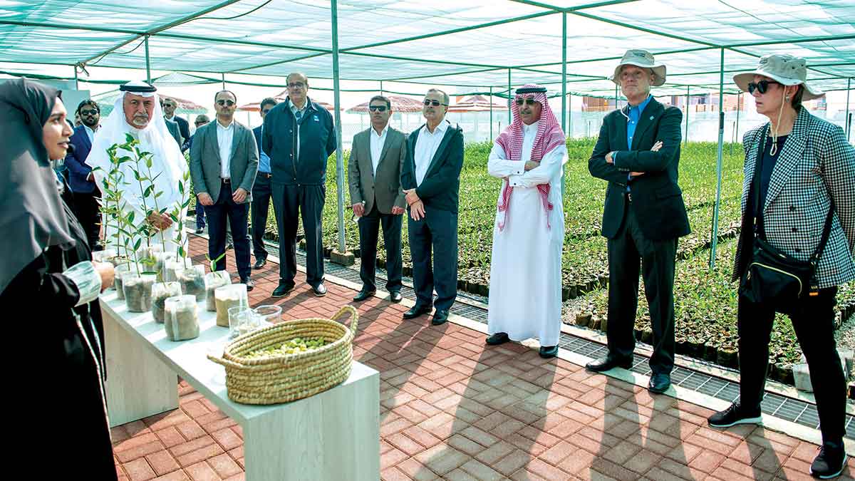 Aramco Board of Directors visits RT Mangrove Eco-Park in December 2022