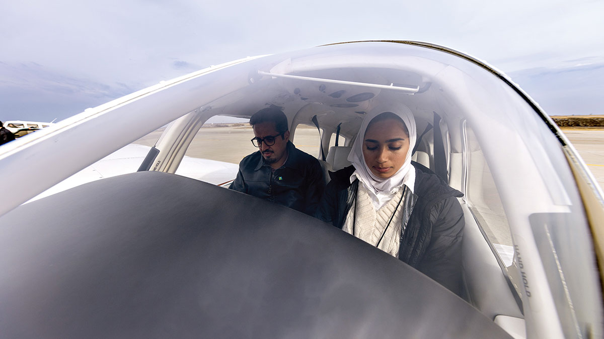 Waheed-A-Alwadiee-and-Dareen-A-Alsaleh-UND-PILOT-TRAINING