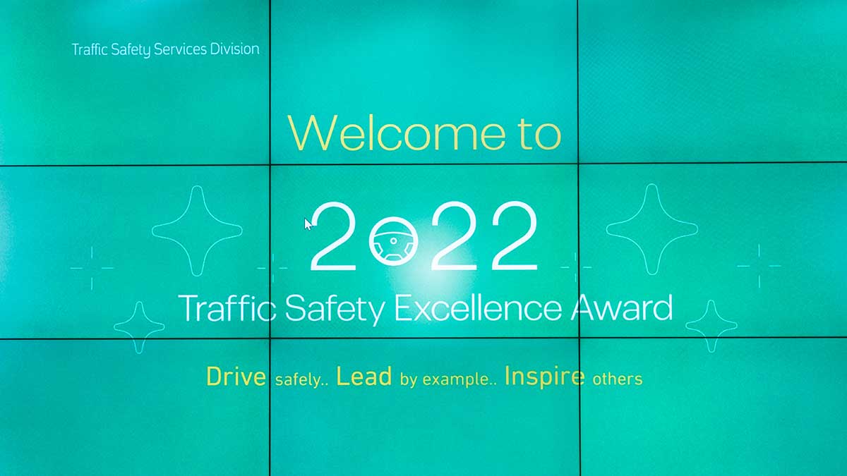 Aramco Traffic Safety Services Division welcomes winners to 2022 Traffic Safety Awards ceremony