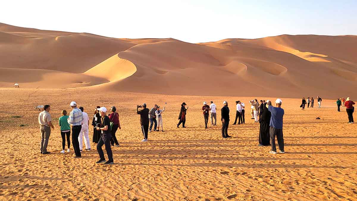 KSA Expat Reunion red sands of shaybah