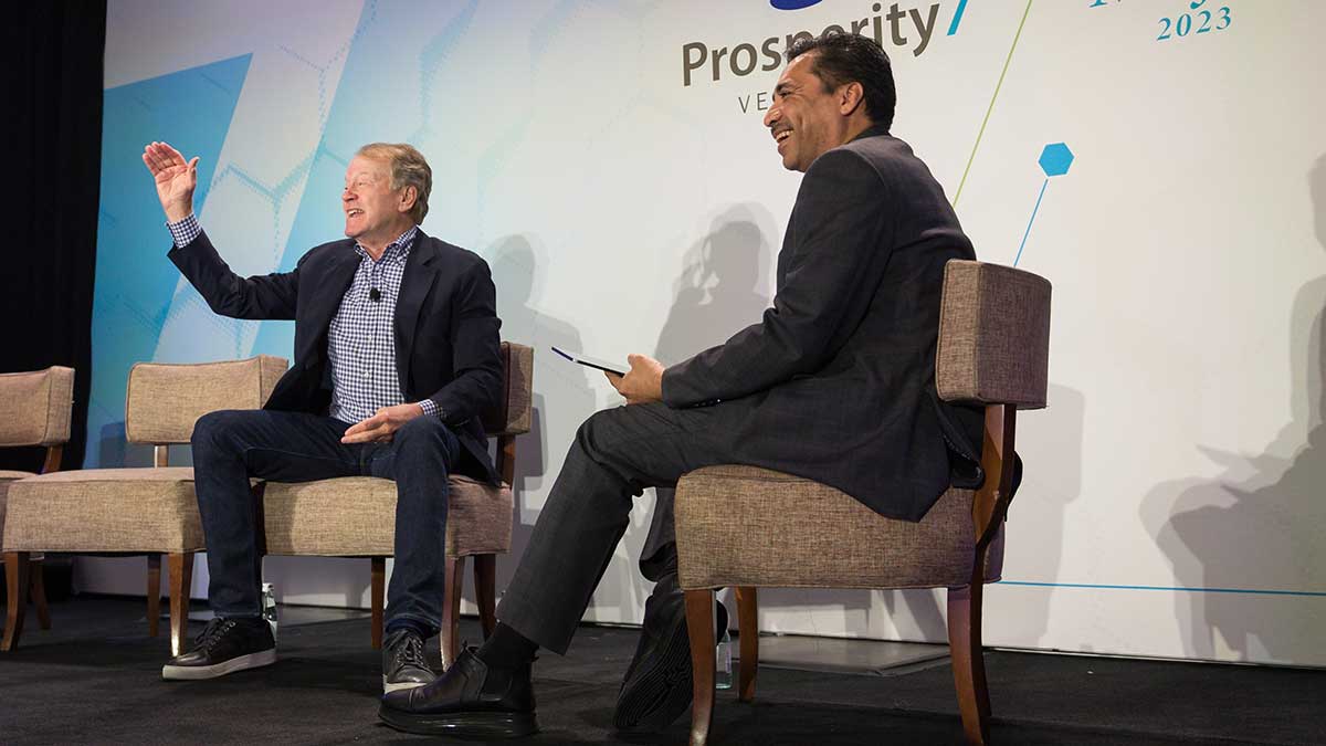 P7 Palo Alto launch fireside chat with John Chambers