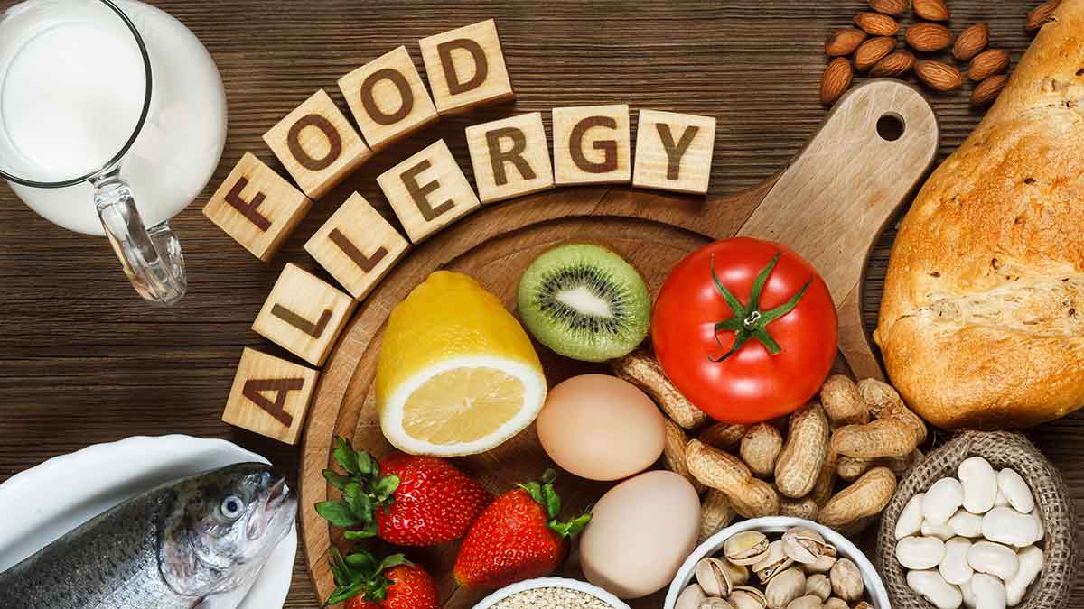 Children and food allergens