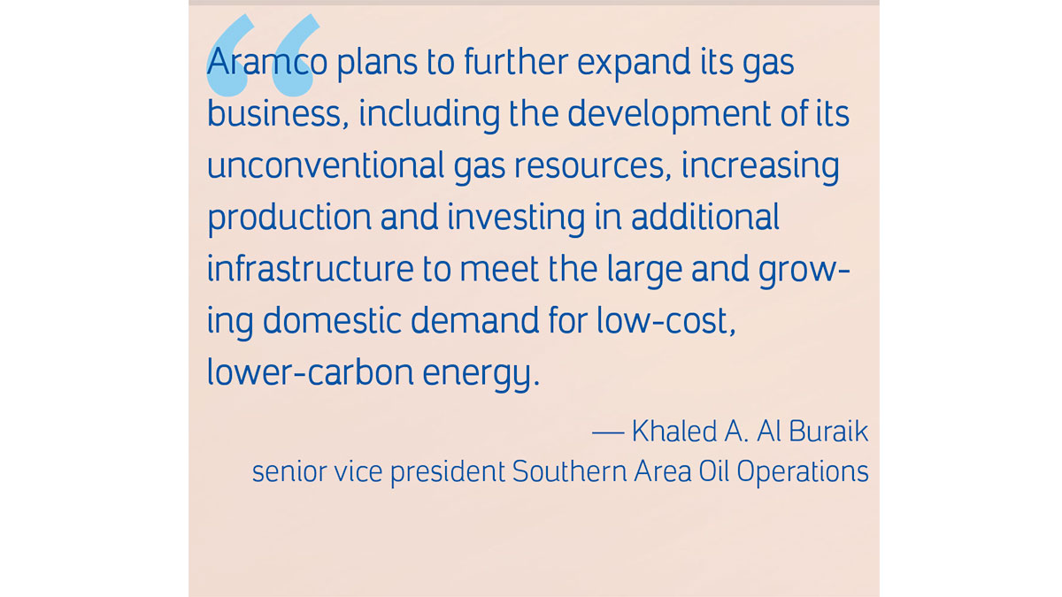 Khaled-A-Al-Buraik-quote our gas strategy