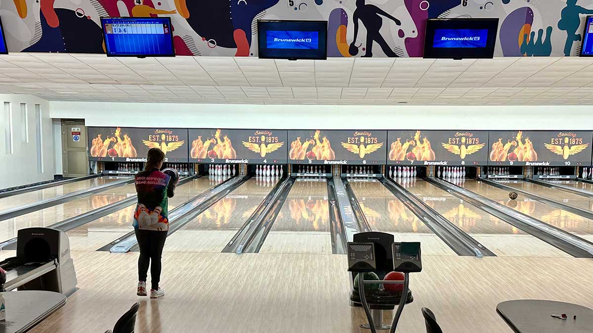 Jolezcarr Fronteras competes at Ras Tanura Bowling Association invitational 2023