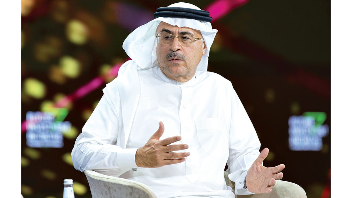 Aramco president and CEO Amin Nasser at FII7 in Riyadh 2023