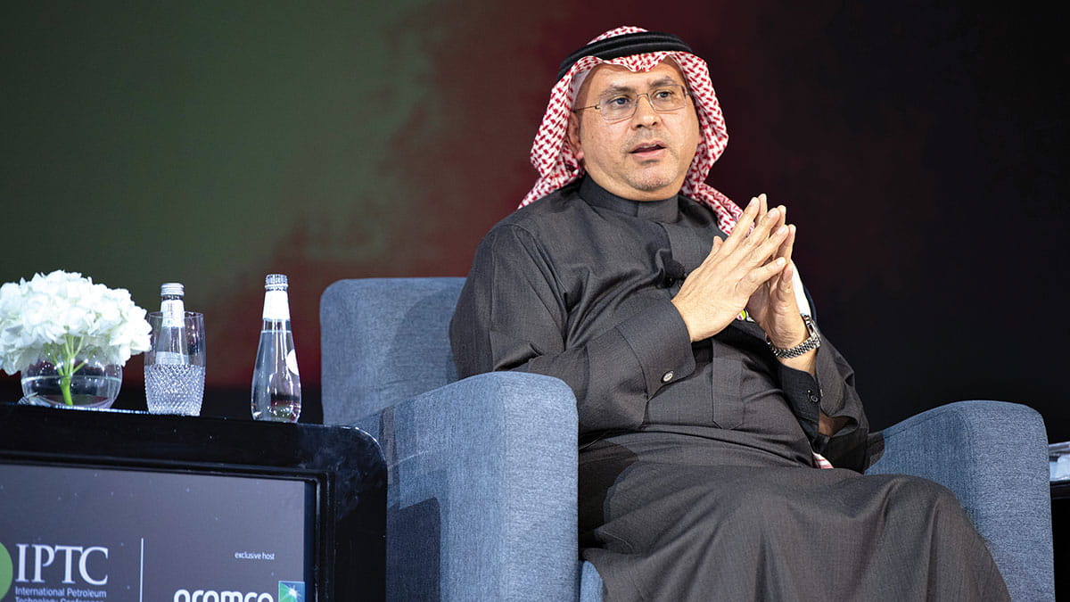 Ashraf Al Ghazzawi Aramco executive vice president of Strategy and Corporate Development at Aramco at IPTC 2024