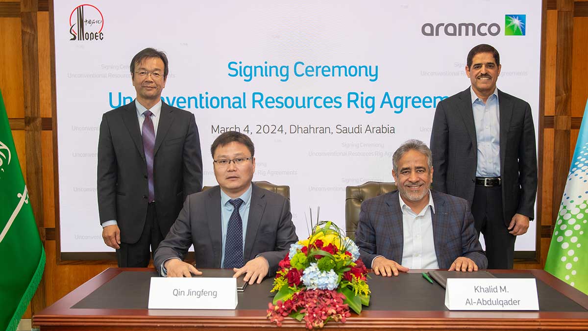 Aramco celebrates 23 new rig contracts