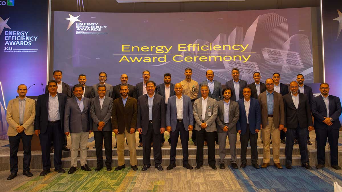 Aramco recognizes teams and departments for energy-efficiency efforts