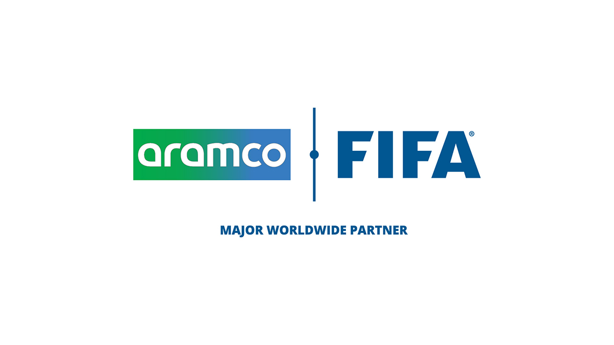 Aramco FIFA partnership logo