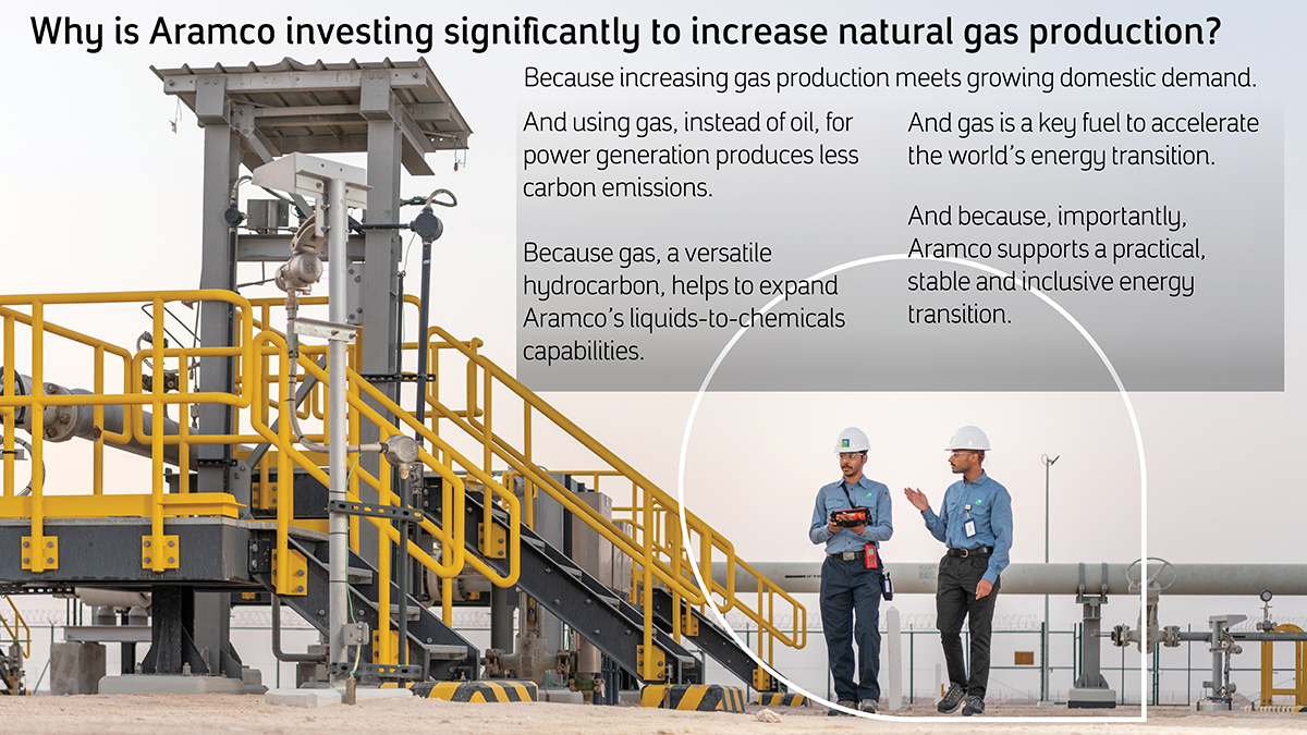 Aramco Master Gas increments and projects