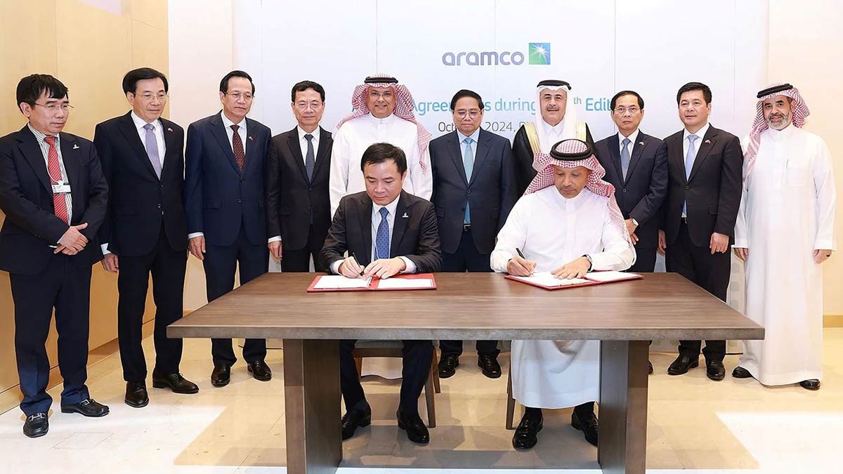 Aramco Petrovietnam Collaborative Agreement signing 2024