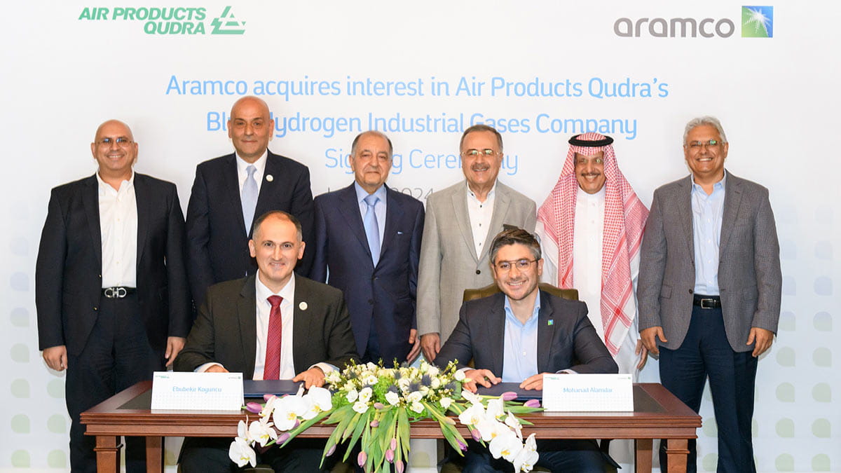 Aramco to acquire 50% stake in Air Products Qudra’s Blue Hydrogen Industrial Gases Company