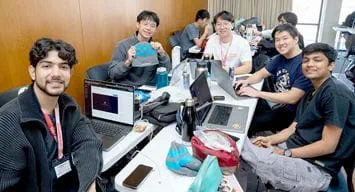 Aramco helps students Power the Future at HackHarvard 2025