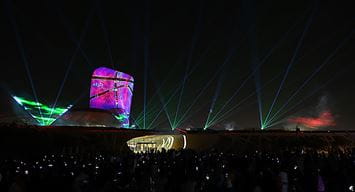 Drones light up Dhahran skies as ‘Khobar Season’ kicks off